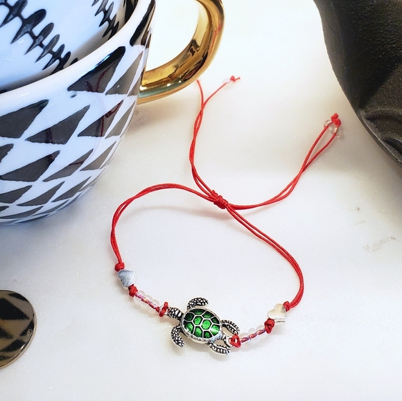 Turtle Love Bracelet - Support Wildlife Conservation - 7 Color Schemes Available - Picture 8 of 12